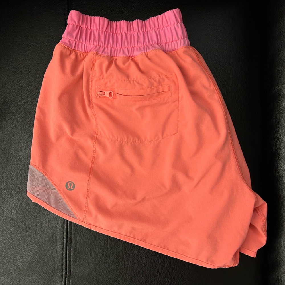 Lululemon Pink Coral Athletic Skort